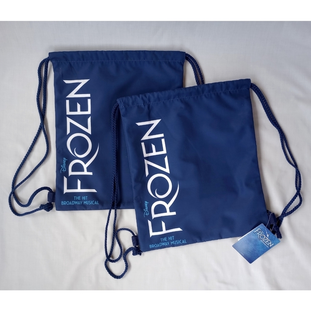 Disney's Frozen on Broadway▪️VIP Drawstring Bookbag Bundle
